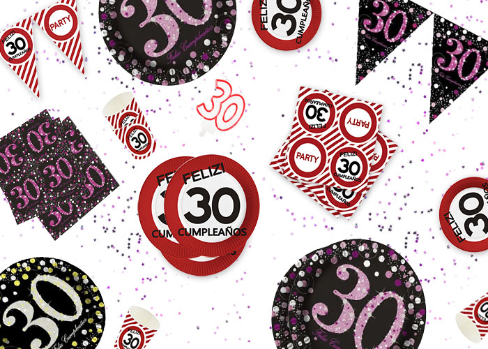 Comprar Online Accesorios de Cumpleaños 40 en Happy Party